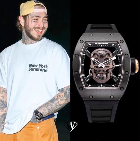 richard mille skeleton post malone|Post Malone's Richard Mille is everything we want for Christmas.